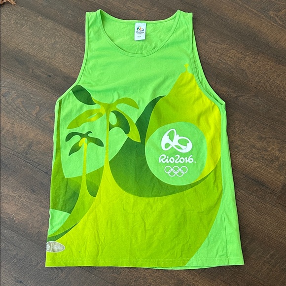 Rio Olympics 2016 Rare Venue Collection Tank Top Size M - Picture 1 of 4